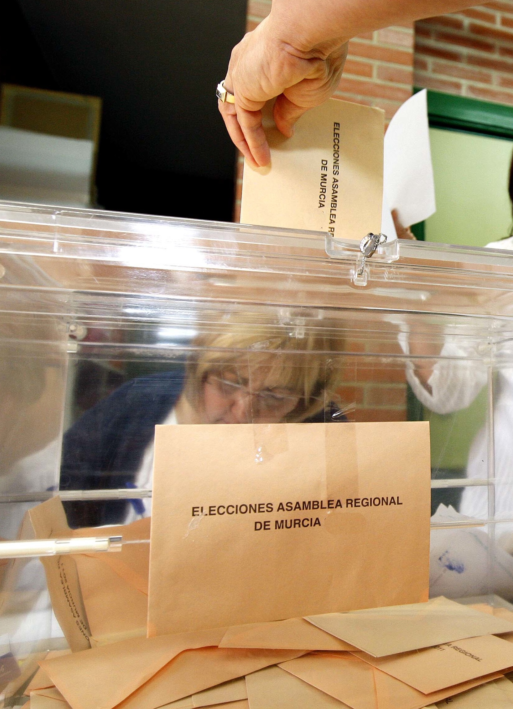 Proclamadas las candidaturas a las elecciones a la Asamblea Regional de Murcia